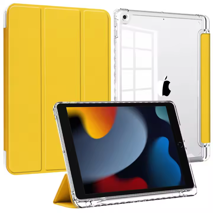 Funda Para iPad pro 11 iPad 10ª Generación iPad Air5 Y Más Con Portador De Lápiz Silicona Protectora Antichoque Impermeable Para Tablets - 1