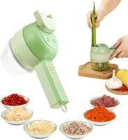 SANDALFON - Picador de Alimentos Portátil USB para Ajo, Chili, Cebolla, Apio, Carne y Triturador de Jengibre - details 0