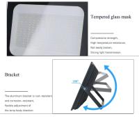 Lámpara De Inundación LED 100W 150W 200W Impermeable Para Iluminación Exterior 6500K Para Garage Gimnasio Puerta De Calle Faros De Pared AC220V - details 7