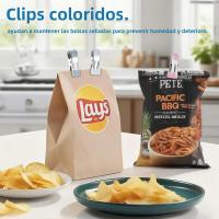 30 Pack Pinzas De Ropa De Acero Inoxidable Resistentes Para Secado De Ropa Y Fotos Línea De Secado De Ropa Clip Para Alimentos Y Cocina - details 5
