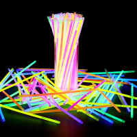 50/100pcs Glowing Sticks 8 Pulgadas Brillo Nocturno Para Fiestas Conciertos Bodas Cumpleaños Decoración De Fiesta Suministros De Brillo - details 11