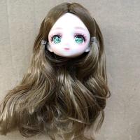 Muñeca De Juguete DIY Con Cabeza De Muñeca De Anime Larga Y Colorida Ojos Estelares Para Niñas Regalo De Vestir Muñeca De 1/6 - details 3