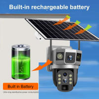 Cámara De Seguridad Solar WiFi Exterior Con Lente De 3 Enlaces Zoom 10X Vigilancia CCTV IP Para Hogar Inteligente Protección Video - details 9