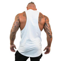 Camiseta Deportiva Para Hombre Sin Mangas De Algodón Transpirable Para Correr Y Gimnasio Estilo Casual Vestimenta Ligera Para Verano - details 10