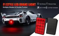 Luz De Freno Piloto Estilo F1 12V 15LED Luces Traseras De Señal De Seguridad Para Coche SUV Moto Luz De Advertencia Al Reversar Universal - details 0