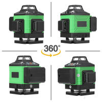 Nivel láser de 12/16 líneas 3D/4D, máquina autonivelante de 3 °, herramienta de nivelación de batería, niveles horizontales y verticales - details 4