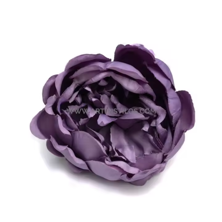Peonia de Tela Raíz Realista 9cm - Decoración Floral - 1