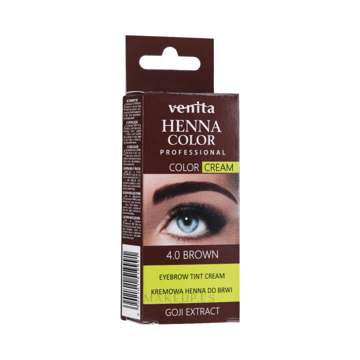 Henna para Cejas en Crema: BROWN Goji Extract - Venita