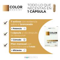 Avanceutics COLOR BOOSTER AUTOBRONCEADO   Cápsulas para bronceado  Suplemento para bronceado  Cápsulas autobronceadoras  30 cápsulas - Vegano, Sin Gluten, Sin Lactosa - details 1