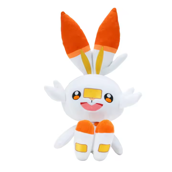 Peluche Pokemon - Scorbunny 30cm Raíz Merchan-Store - 1
