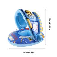Anillo de natación con sombrilla para bebé, flotador de piscina, Círculo de natación inflable de unicornio, asiento de bebé, juguetes de piscina, fiesta de verano - details 9
