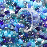 Lote De 25 Pendantes De Cristal AB De Color Mixto 10x15mm Forma De Gota Para Manualidades Joyería DIY Accesorios De Bordado - details 3