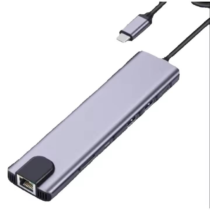 Lemorele Estación de Acoplamiento para Portátiles USB C 11 en 1 con Doble Monitor - 1