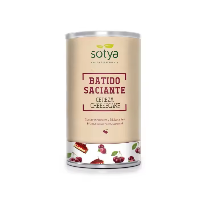 Batido saciante de Cereza Cheesecake 550g Sotya - 1