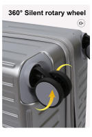 S7 STAR Juego 3pzs Maleta Rígidas, Cabina PC Resistente 4 Ruedas Giratorias 360°, Maleta PP Cerradura de Combinación Color Puro, Trolley Maleta Equipaje de Mano con 4 Ruedas Gran Capacidad - details 6