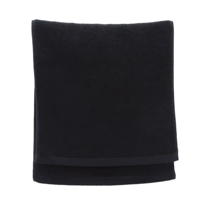 Toallas De Mano Negras Premium 100% Algodón Ultra Suaves Y Altamente Absorbentes Calidad Hotel Y Spa Para El Hogar - 1