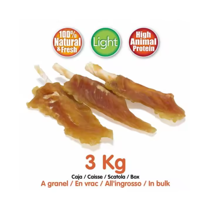 Arquivet - SNACK ALITAS DE POLLO a Granel 3kg - 1