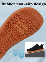 Zapatillas Casuales Transpirables Para Hombre Con Tela Malla Amplia Para Caminar Al Aire Libre Y Deportes Zapatos Cómodos Para El Verano - details 2