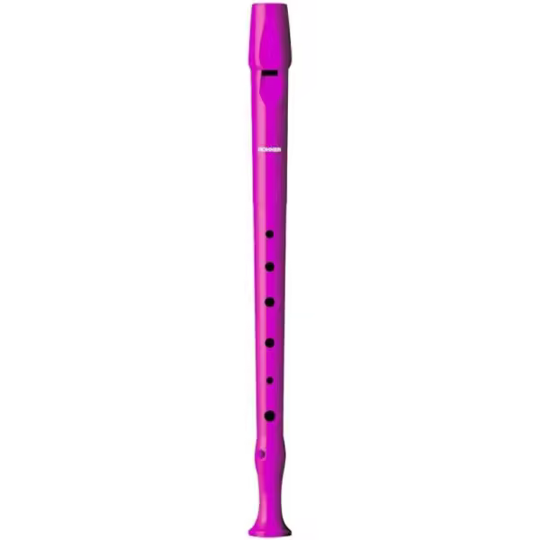 Flauta Hohner 95084-PK Plástico Digitación Alemana 1 Pieza Rosa - 1