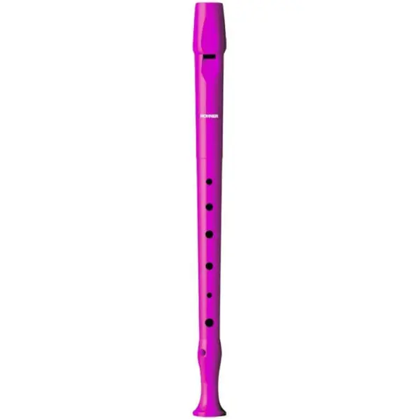 Flauta Hohner 95084-PK Plástico Digitación Alemana 1 Pieza Rosa - 1