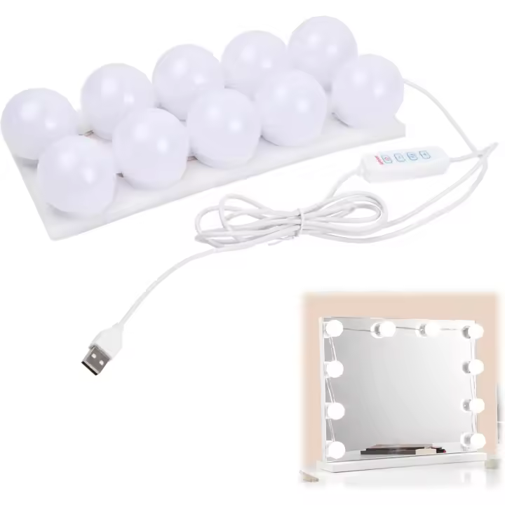 4 Luces Solares de Tierra para Exterior, Luces Solares con 12 LEDs, Luces de Jardín impermeables con Luces laterales para Jardín, patio, chimenea de entrada, céped - 1