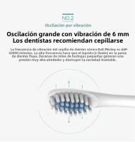 Cepillo De Dientes Eléctrico Sonic Para Adultos IPX7 Impermeable Cabeza De Cepillo DuPont Recargable Por USB Limpieza De Alta Frecuencia 6 Modos De Limpieza - details 2