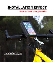 Funda para Teléfono Móvil Impermeable para Bicicleta y Motocicleta con Soporte para GPS y iPhone Samsung Estilo Universal - details 12