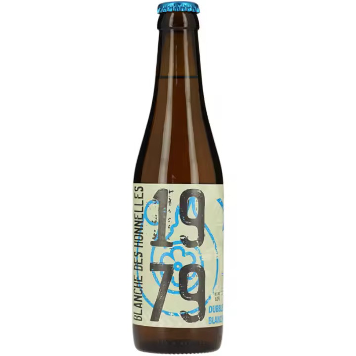 6 uds x Blanche Honnelles 33Cl cerveza belga de trigo estilo witbier - 1