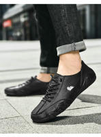 Zapatos De Verano Para Hombre Tamaños Grandes Casual Comodidad Baja Suela Suave Transpirable Deporte Cuero Sintético Bota Plana - details 27