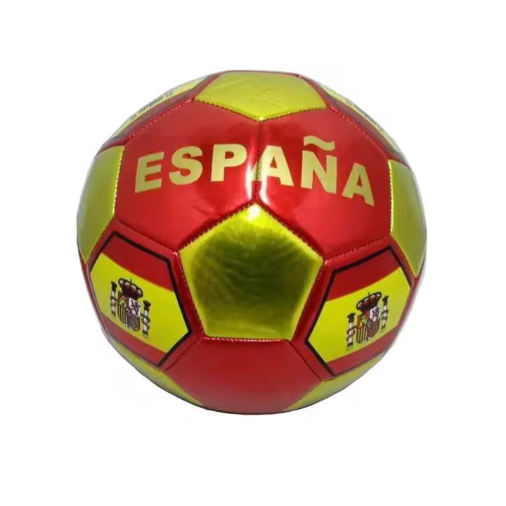 UD - Balon de futbol  España color rojo amarillo - 1