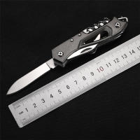 Cuchillo Suizo Multifuncional Plegable Para Exteriores EDC Con Tijeras Y Abrazadera Portátil Herramienta Militar De Almacenamiento En Bolsillo - details 1