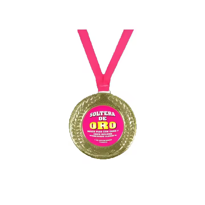 - Accesorio perfecto para celebrar tu soltería marca generica Medalla de oro para despedidas de solteras - 1