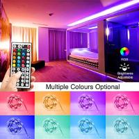 Tiras LED Bluetooth Control Por Teléfono Con 24 Teclas Iluminación De Neón Para Decoración De Dormitorio Luz De Fondo De TV DC5V Decoración De Habitación - details 6