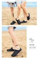 Zapatillas De Taconete Bajo Para Hombre Sandalias De Cierre Inyectado EVA Zapatos De Jardín Y Playa Para Verano Couplet - details 12