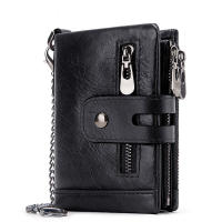 Cartera de piel para Mujer,with RFID Bloqueo,16 Ranaduras para Tarjetas with Cremallera Compartimiento Múltiple Billetera Bifold Mujeres para Crédito, Billetes y Monetas - details 5
