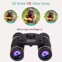 40X22 foldable binoculars BAK4 prism , compact and portable suitable for fishing tourism - details 3
