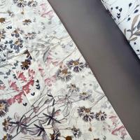 Juego de Sábanas Alo Home 100% Algodón Estampado Floral Violetas Cama 90/135cm - details 2