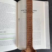 Marcadores De Libro De Crochet Perro Marrón Hermoso Marcador De Lectura Animal Tejido Accesorios Para Regalo Dachshund - details 10