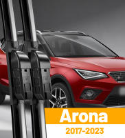 Limpiaparabrisas Delantero Para SEAT Arona 2017-2023 Láminas De Limpieza De Parabrisas Negro Resistente Al Frío Y Calor 26+18 Pulgadas - details 0