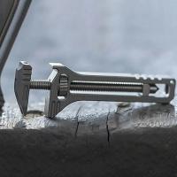 1PC EDC Multiherramienta Compacta Portátil Con Anillo De Llave Herramienta De Bolsillo Cuchillo Sobrecuadrilla Destornillador Kit De Sobrevivencia Para Camping - details 3