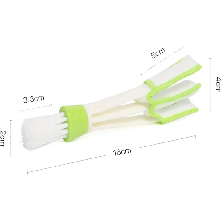 cepillos de limpieza para coche, cepillos suaves para salpicadero, herramientas multifuncionales de limpieza para coche adecuadas - 1