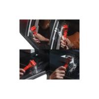 Martillo de Seguridad para Automóviles 2 en 1 Herramienta de Escape de Emergencia with Romper La Ventana de Coche y Cortador de Cinturón de Seguridad para Tren para Salvar La Vida 2 Piezas - details 0