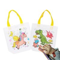Set De 1-10pcs Bolsa De Graffiti DIY Con Marcadores Para Niños Arte Y Manualidades Bolsa De Dibujo a Mano No Tejida Colorido Juguete De Rellenado - details 3