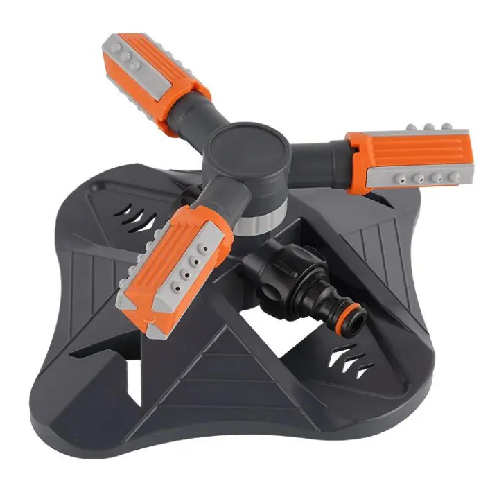 Aspersor de jardín, sistema de riego por aspersión de césped, aspersor de césped giratorio de 360 ​​°, aspersor para patio, niños y jardín - 1