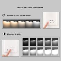 Lámpara de Escritorio LED, Flexo de Escritorio (Cuidado Ocular, USB, 5 Modos,10 Niveles de Brillo, Función de Memoria) - details 0