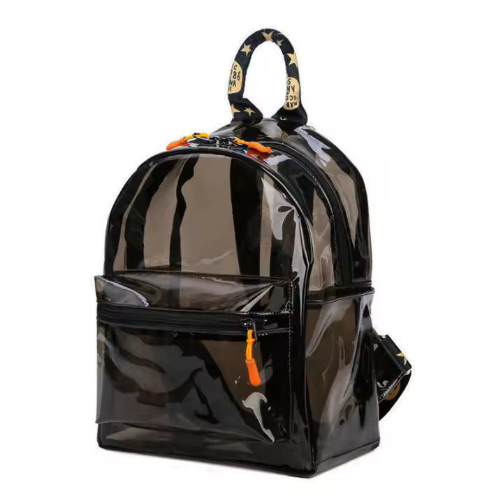 Mochila Transparente Duradera Para Mujer TINYAT Impermeable Pequeña Capacidad Color Sólido Para Viajes Música Conciertos - 1