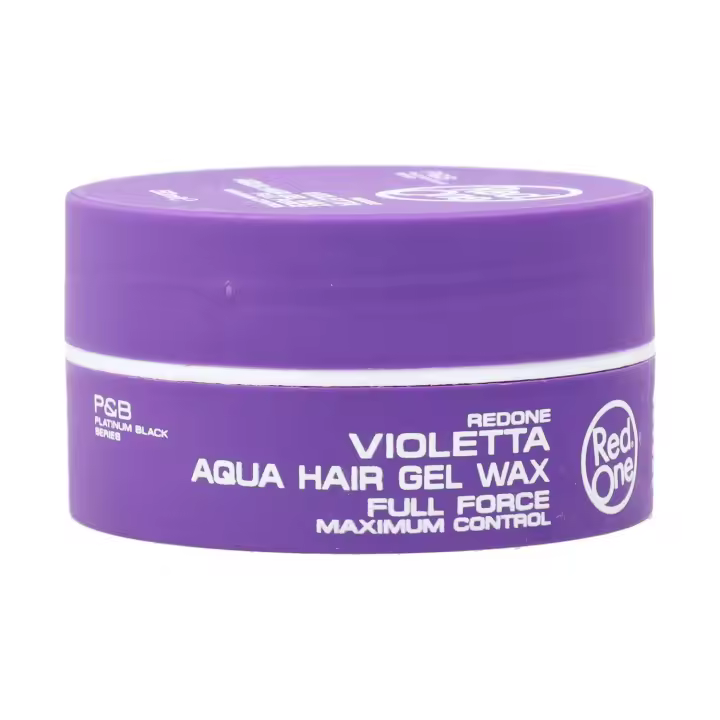 Red one mini wax violetta 50 ml, cera con brillo mini aqua hair gel violeta. Belleza y cuidado de tu cabello y tu piel con Red One. - 1