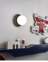 Lámpara De Pared Decorativa Para Dormitorio Y Sala De Estar Iluminación LED Para Pasillos Y Sofa Luz De Fondo Para Cama Estilo Moderno Material Vidrio Y Hierro - details 12