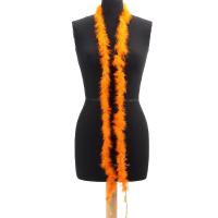 2M Boa De Plumas Para Árbol De Navidad Decoración De Fiesta De Boda Traje De Noche Adorno De Tela Con Cinta Artículos De Ropa Para Mujeres Material De Poliéster - details 14