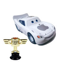 Coche De Carreras McQueen De Aleación Total Movilización Eléctrico Modelo De Dibujos Animados Blanco Para Niños Juguete Piston Cup Set - details 0